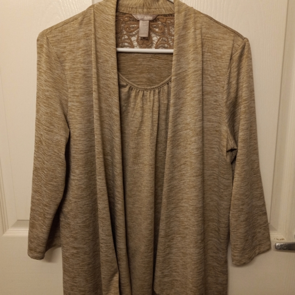 Ladies Open Front Blouse